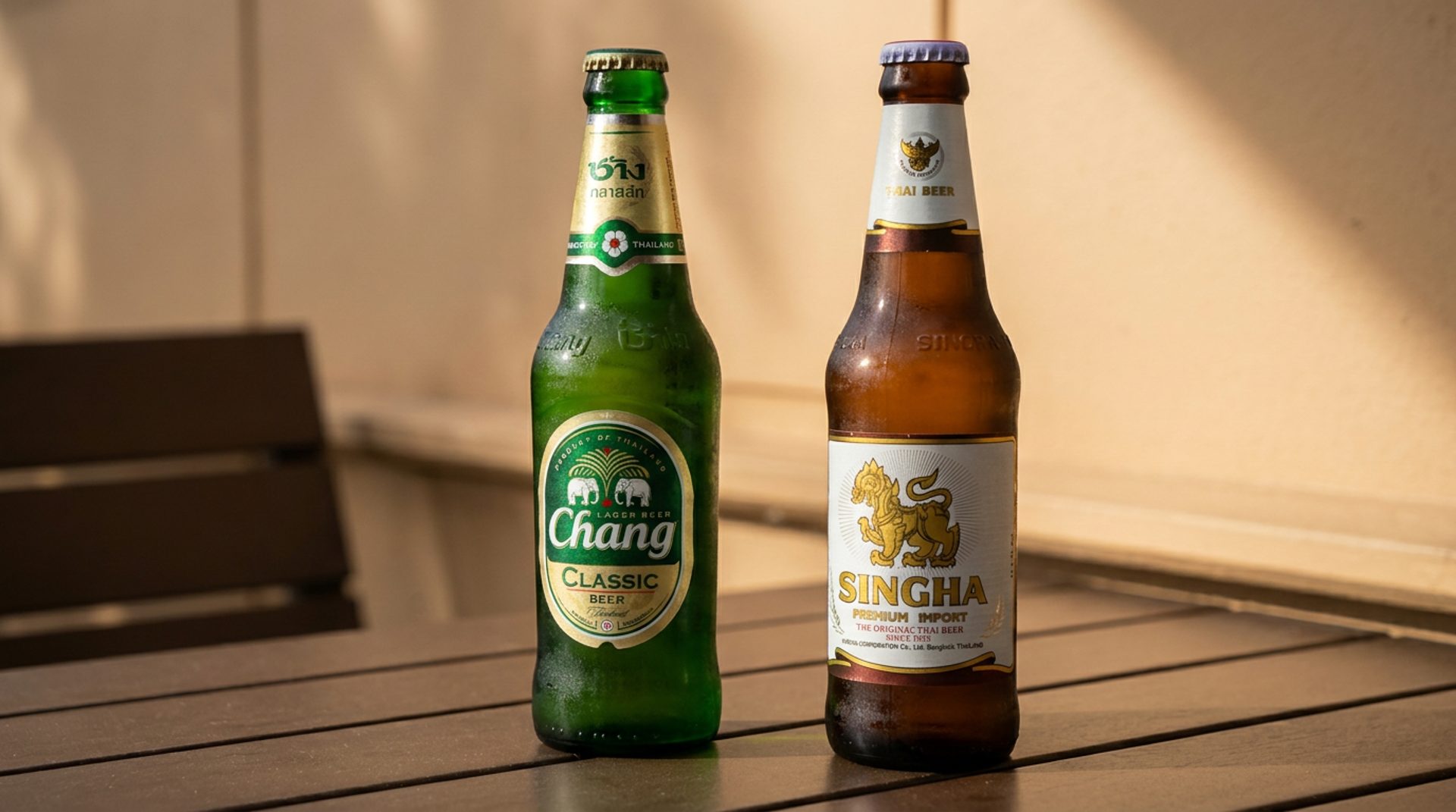 Beer, sake and wine