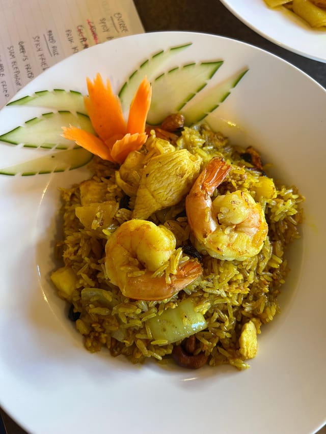 Pineapple Fried Rice.
