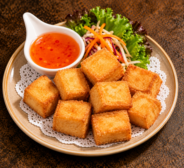 Crispy Tofu.