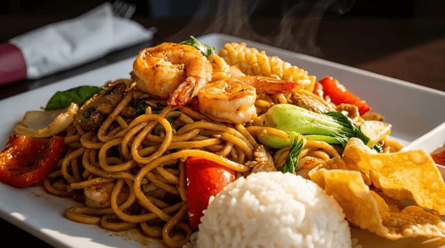 Pad Kee Mao (Drunken Noodle).