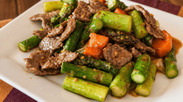 Asparagus Mushroom.